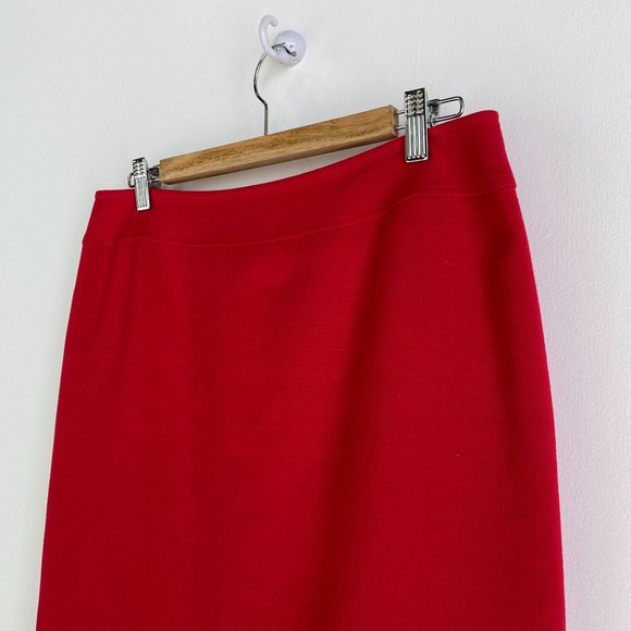TAHARI Red Mini Skirt - Picture 3 of 6